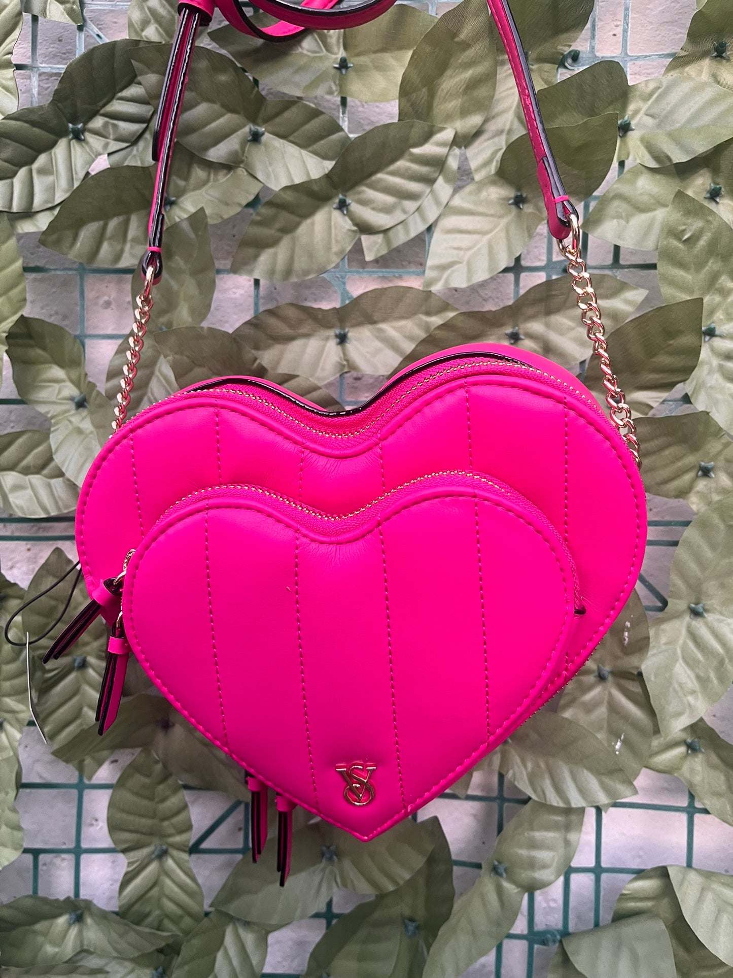 Crossbody Corazon Doble