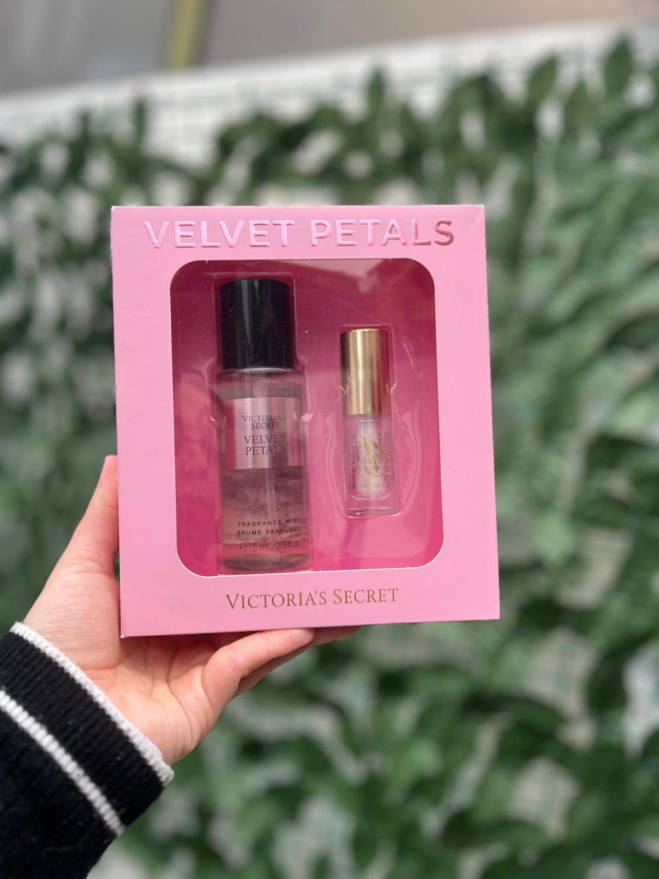 Gift Set Velvet Petals mist + gloss