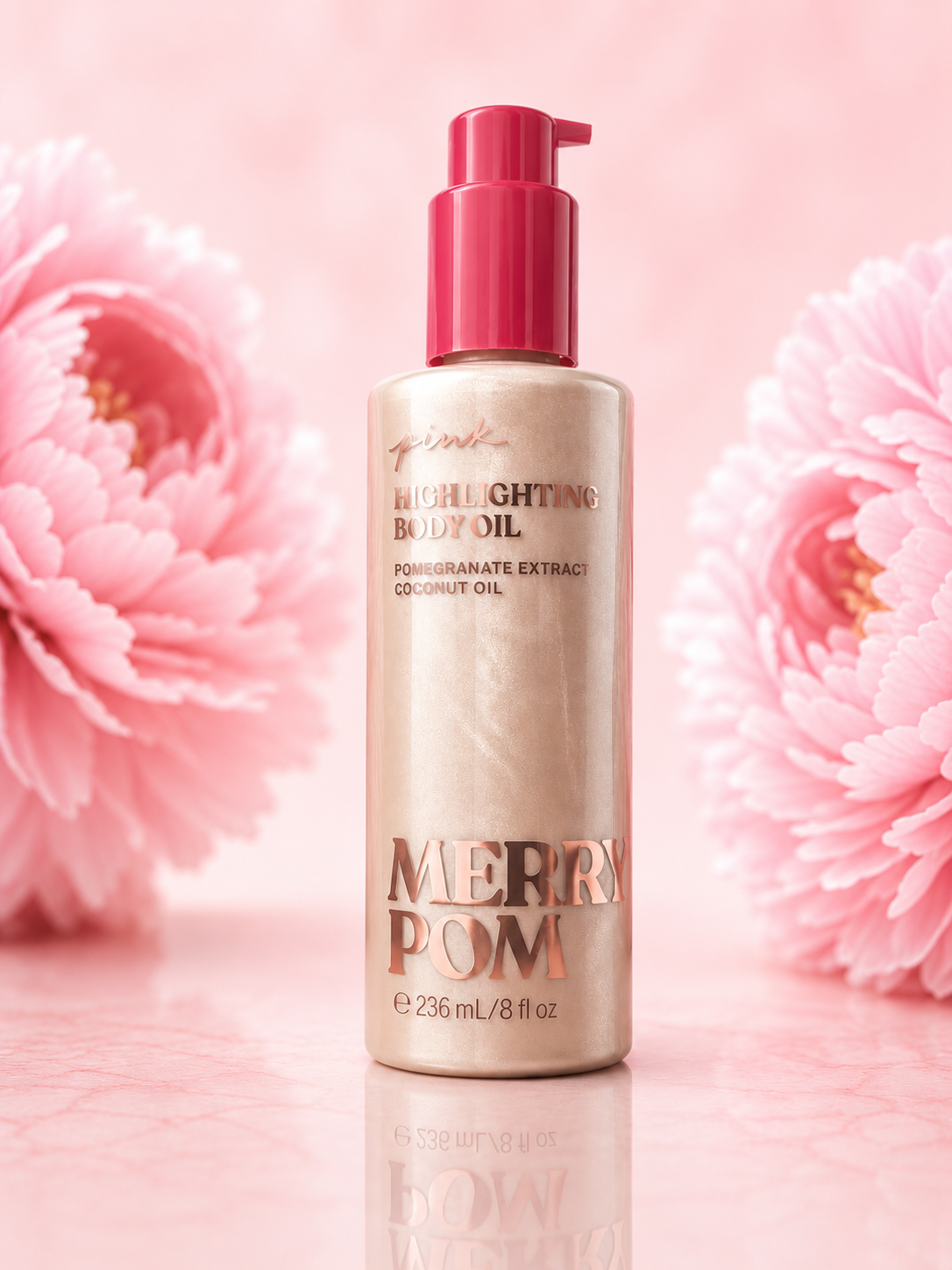 Aceite Corporal Iluminador Merry pom