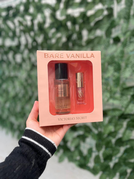 Gift Set Bare Vanilla mist + gloss